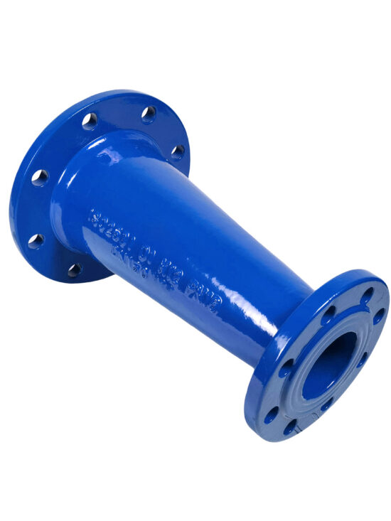 Image of a Double Flanged Taper All Flanged Tee flange adaptor and coupling for plumbing systems