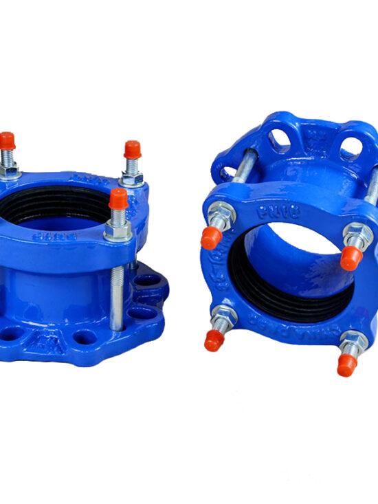 Close up photo of a universal flange adaptor.