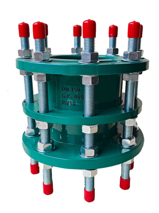 DI dismantling joint flanged connection for ductile iron pipe