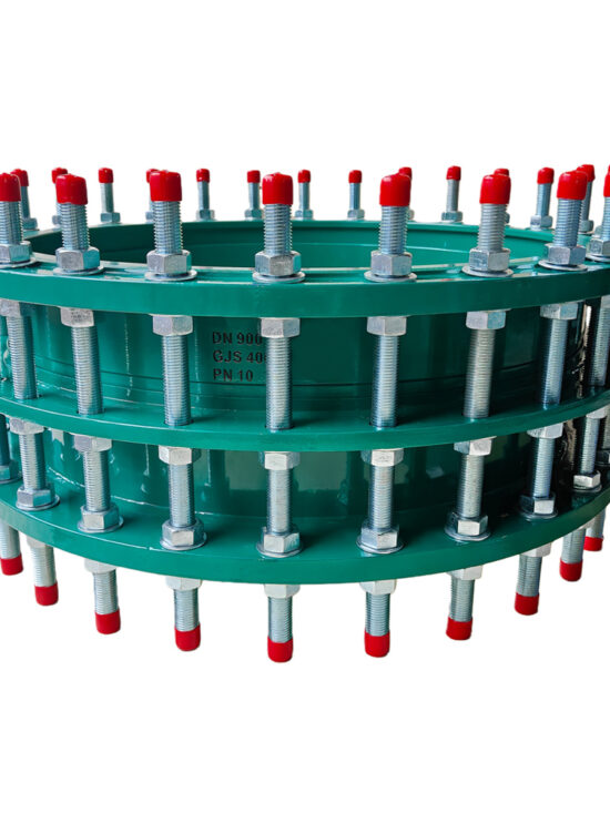 DN900 dismantling joint made of ductile iron PN10 for pipeline connections