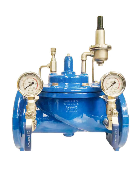 Pressure Reducing Valves: A high-quality device used to regulate and stabilize fluid pressure in various systems, ensuring smooth operation and system safety.