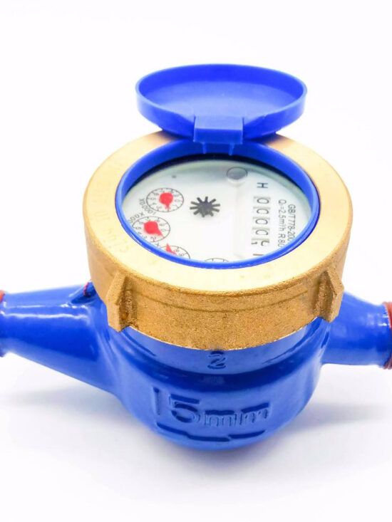 Durable class B multijet water meters with dry dial register
