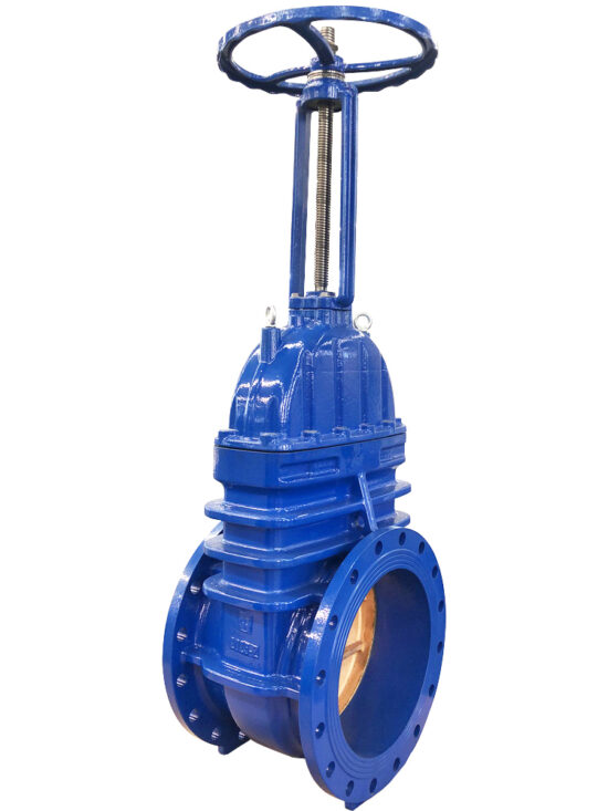 BS5150 OS&Y Rising Stem Gate Valve bronze wedge hard-sealing valve plate