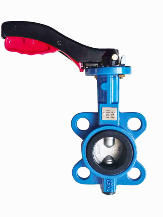 2 inch wafer type butterfly valve with aluminum handle