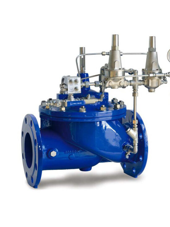Pressure relief valve preventing overpressure in industrial systems and ensuring safety.