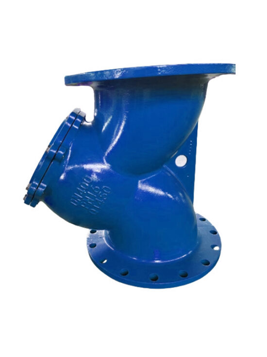 Ductile iron Y Strainer Filter with stainless steel screen